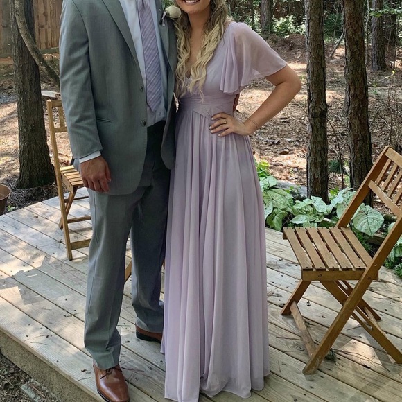 mesh bridesmaid dresses